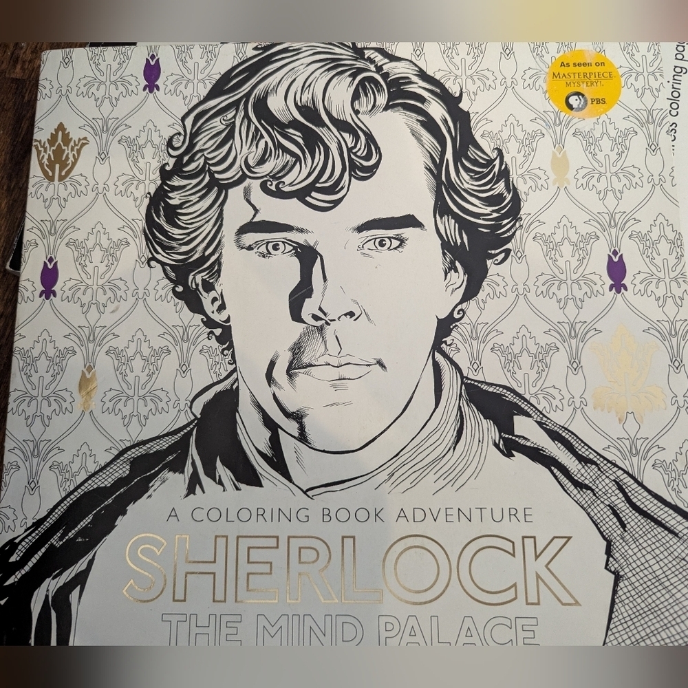 Sherlock: The Mind Palace: A Coloring Book Adventure. Adult Colouring Book